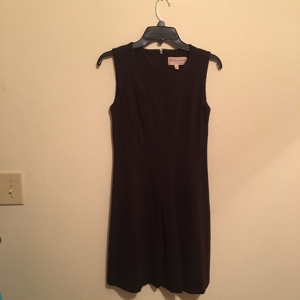 Philosophy sleeveless dress